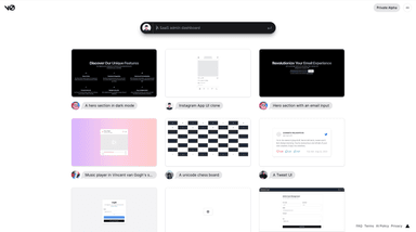 Vercel의 새로운 도전, V0.dev 사용 후기