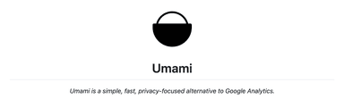 북마켓에 Google Analytics 대신 Umami 추가하기